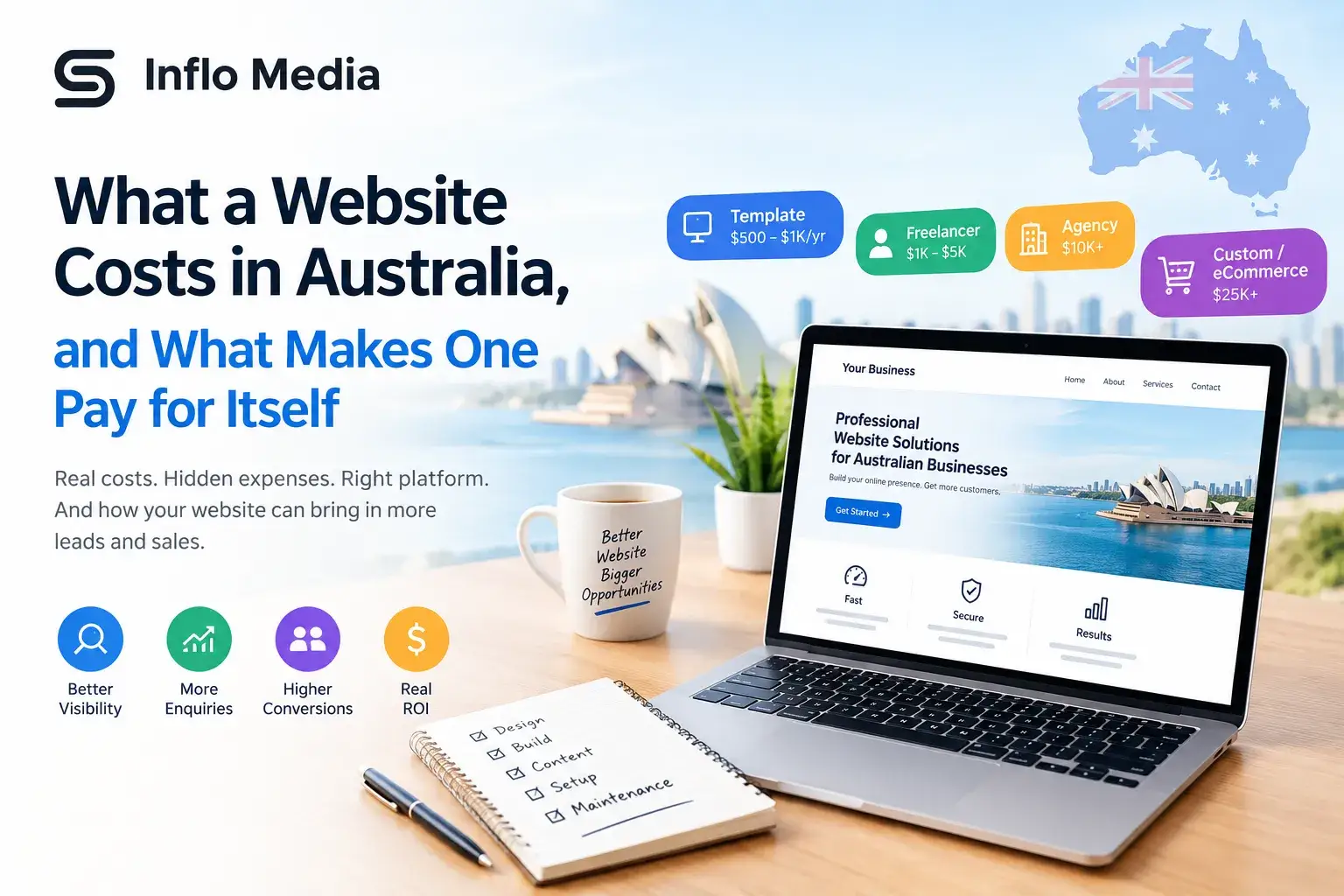 What a Website Costs in Australia